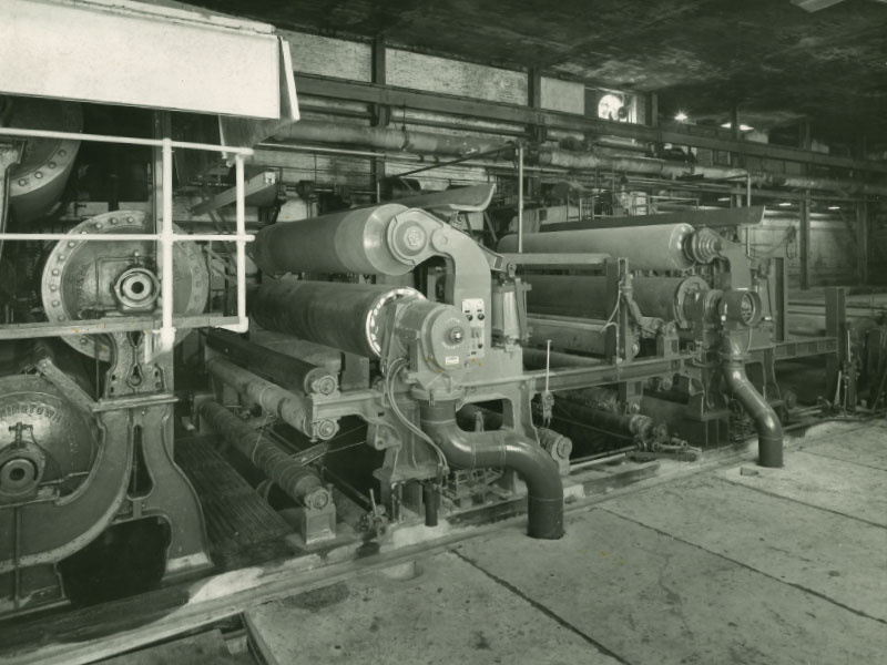 LG Industries Early Paper Machine