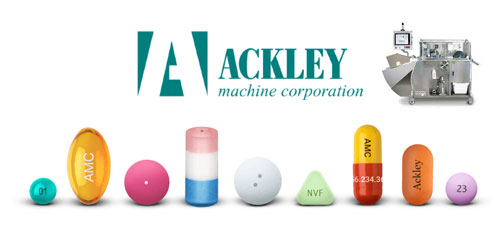 Ackley logo with medicine and equipment